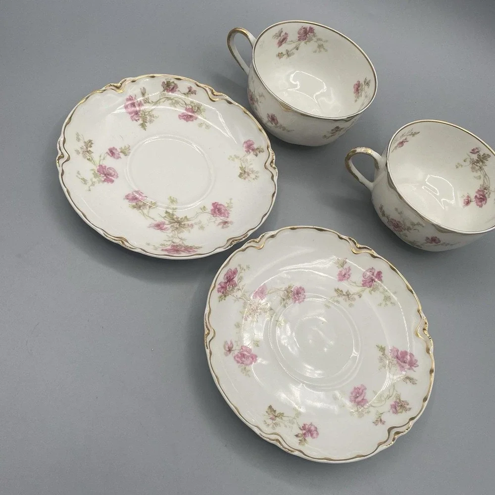 Haviland limoges pink